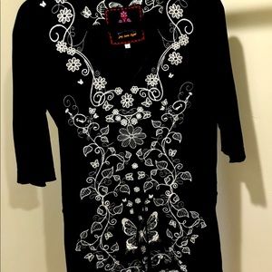 JWLA Johnny Was. Gorgeous embroidered tunic